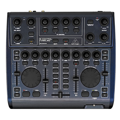 베링거 BCD2000 /2채널 DJ 믹서 컨트롤러 /오디오 인터페이스 /BEHRINGER