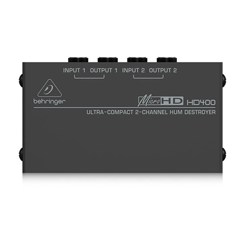 베링거 HD400 /HD-400 /2채널 험노이즈 제거기 /BEHRINGER