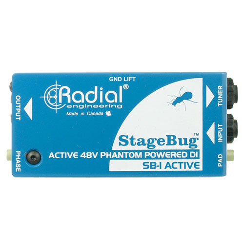 RADIAL  SB-1 /Stage Bug SB-1 /액티브 다이렉트 박스 /ACTIVE DIRECT BOX /레디알