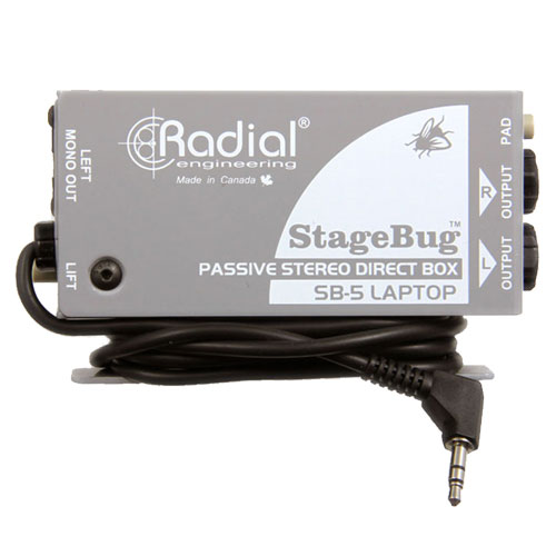 RADIAL  SB-5 /Stage Bug SB-5 /패시브 다이렉트 박스 /컴퓨터용 DI BOX /레디알