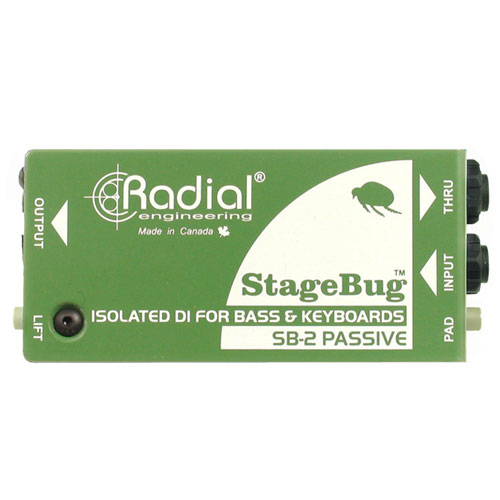RADIAL  SB-2 /Stage Bug SB-2 /패시브 다이렉트 박스 /PASSIVE DIRECT BOX /레디알