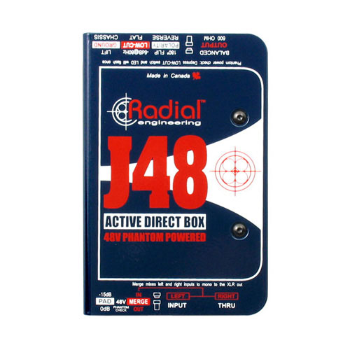 RADIAL J48 /J-48 /액티브 다이렉트 박스 /Active DI BOX /레디알