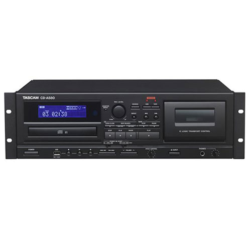 TASCAM  CD-A580 /CD 플레이어 /카세트 레코더 /USB 플래시 드라이브 레코더 /타스컴