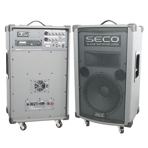 SECO DW-900RE /DW900RE /무선 1채널 900MHz 충전식 일체형 앰프 250W /USB, SD CARD, Digital Recorder 플레이어 내장 /강의용 행사용 디지털 앰프 /세코
