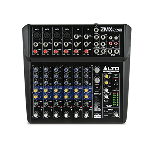ALTO ZMX122FX /ZMX-122FX /12채널 컴팩트 오디오 믹서 /아날로그 믹서 /알토