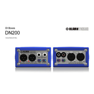 KLARK TEKNIK DN200 /DN-200 /액티브 스테레오 2채널 DI 박스 /클락테크닉