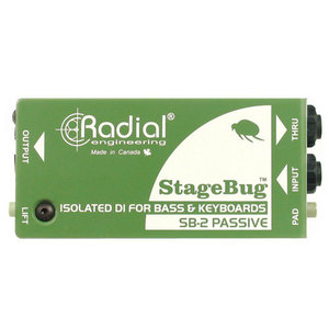 RADIAL  SB-2 /Stage Bug SB-2 /패시브 다이렉트 박스 /PASSIVE DIRECT BOX /레디알