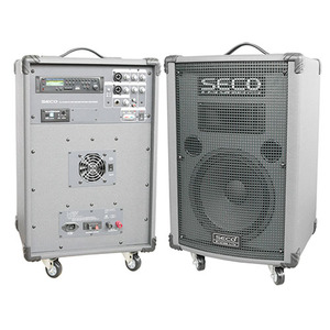 SECO DW-600RE /DW600RE /무선 1채널 900MHz 충전식 일체형 앰프 150W /USB, SD CARD, Digital Recorder 플레이어 내장 /강의용 행사용 디지털 앰프 /세코