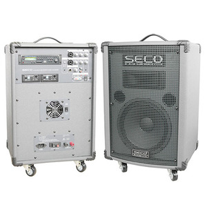 SECO DW-660RE /DW660RE /무선 2채널 900MHz 충전식 일체형 앰프 150W /USB, SD CARD, Digital Recorder 플레이어 내장 /강의용 행사용 디지털 앰프 /세코