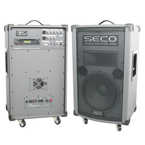 SECO DW-900TU /DW900TU /무선 1채널 900MHz 충전식 일체형 앰프 250W /CD, USB, SD CARD, Radio 플레이어 내장 /강의용 행사용 디지털 앰프 /세코