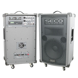 SECO DW-990RE /DW990RE /무선 2채널 900MHz 충전식 일체형 앰프 250W /USB, SD CARD, Digital Recorder 플레이어 내장 /강의용 행사용 디지털 앰프 /세코