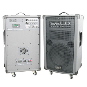 SECO DW-900US /DW900US /무선 1채널 900MHz 충전식 일체형 앰프 250W /USB, SD CARD 플레이어 내장 /강의용 행사용 디지털 앰프 /세코